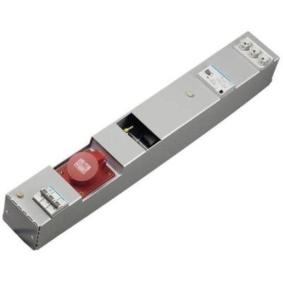 Hager ZAH018L Steckdosenleiste - 16A CEE, 1x5TE, Hutschiene Hager ZAH018L Steckdosenleiste - 16A CEE, 1x5TE, Hutschiene