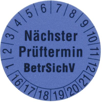 Beha Amprobe Prüfetiketten 1280D Prüfetiket, Messtechnik, Gelb Beha Amprobe Prüfetiketten 1280D Prüfetiket, Messtechnik, Gelb