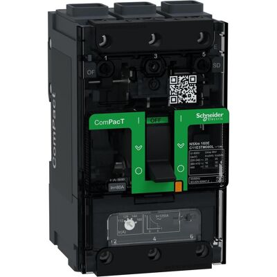 Schneider C11E3TM080L - Kompaktleistungsschalter - 80A, 3P - Leistungsschalter Schneider C11E3TM080L - Kompaktleistungsschalter - 80A, 3P - Leistungsschalter