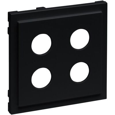 Legrand, Zubehör Schalterprogramm, SEANO Abdeckung für Lautsprecher-Anschlussdose 2-fach Legrand, Zubehör Schalterprogramm, SEANO Abdeckung für Lautsprecher-Anschlussdose 2-fach