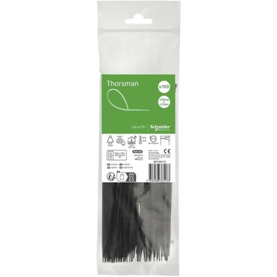 Schneider Electric - Thorsman 200x2.5 - Schwarz - Kabelbinder Schneider Electric - Thorsman 200x2.5 - Schwarz - Kabelbinder