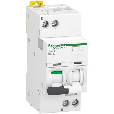Schneider Electric, Schutzschalter, Acti9 iCV40N-FI/LS-1P+N-16 A-C Kurve- A9DC3616 Schneider Electric, Schutzschalter, Acti9 iCV40N-FI/LS-1P+N-16 A-C Kurve- A9DC3616