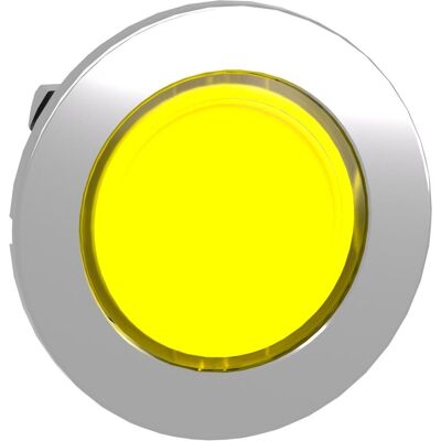 Schneider Electric Frontelement für Leuchtdrucktaster ZB4F ZB4FA88, Schalter + Taster, Gelb, Silber Schneider Electric Frontelement für Leuchtdrucktaster ZB4F ZB4FA88, Schalter + Taster, Gelb, Silber