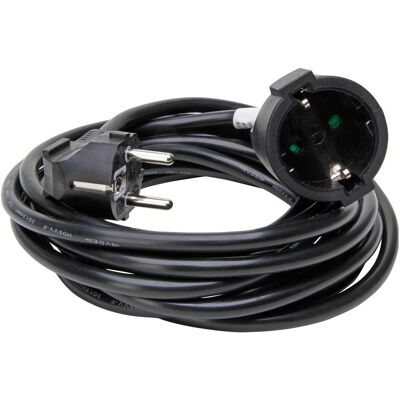 Kopp, Verlängerungskabel, 143305046 Verlängerungskabel 5 m 1 AC-Ausgänge Indoor Schwarz (5 m, CEE 7/3) Kopp, Verlängerungskabel, 143305046 Verlängerungskabel 5 m 1 AC-Ausgänge Indoor Schwarz (5 m, CEE 7/3)