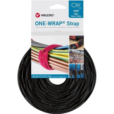 Velcro brand, Kabelbinder, Professional Markenkabelbinder (Klettkabelbinder, 330 mm, 100 Stk.) Velcro brand, Kabelbinder, Professional Markenkabelbinder (Klettkabelbinder, 330 mm, 100 Stk.)