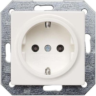 Siemens Steckdose, Steckdose 1f cws mt DELTA UP IP20 ZP 5UB1101 Siemens Steckdose, Steckdose 1f cws mt DELTA UP IP20 ZP 5UB1101