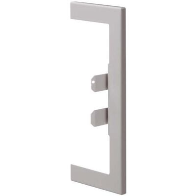 Hager, Leitungsführung Zubehör, TEH BR65170W7035 Wandanschlussblende Stahlblech BR 65x170mm Oberteil 80mm lichtg Hager, Leitungsführung Zubehör, TEH BR65170W7035 Wandanschlussblende Stahlblech BR 65x170mm Oberteil 80mm lichtg