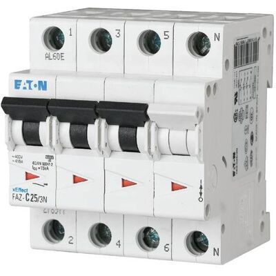 Eaton, Schutzschalter, MOE FAZ-K16/3N LEITUNGSSCHUTZSCHALTER 16A Eaton, Schutzschalter, MOE FAZ-K16/3N LEITUNGSSCHUTZSCHALTER 16A