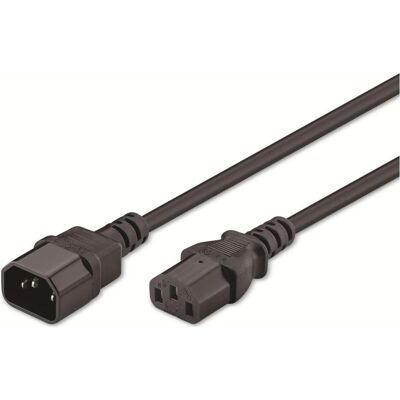 Goobay, Verlängerungskabel, Spannungsversorgungs-Verlängerungskabel (250 VAC) (0.50 m) Goobay, Verlängerungskabel, Spannungsversorgungs-Verlängerungskabel (250 VAC) (0.50 m)