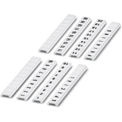 Contact, Zange, Phoenix 0808671:0021 Terminal block markers 10Stück(e) Klemmenblockzubehör Contact, Zange, Phoenix 0808671:0021 Terminal block markers 10Stück(e) Klemmenblockzubehör