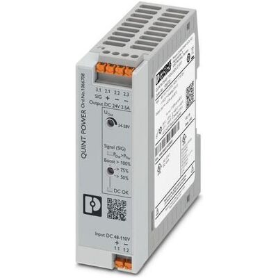 Contact, Spannungswandler, Phoenix QUINT4-PS/48-110DC/24DC/2.5/PT1066708 Stromversorgung Contact, Spannungswandler, Phoenix QUINT4-PS/48-110DC/24DC/2.5/PT1066708 Stromversorgung