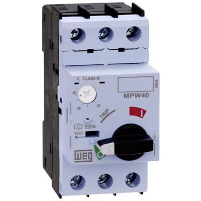 WEG 12428112 MPW40-3-U004 Motorschutzschalter - Einstellbar, 4A WEG 12428112 MPW40-3-U004 Motorschutzschalter - Einstellbar, 4A