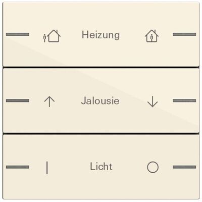 Gira - 576301 - 3-Funktion - Touchsensor - Wippenset Gira - 576301 - 3-Funktion - Touchsensor - Wippenset