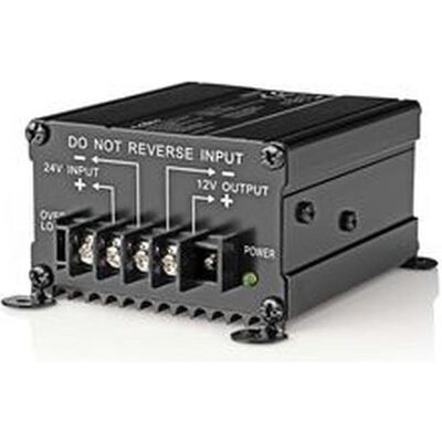 Nedis, Spannungswandler, Umrichter 24 V DC - 12 V DC 10 A Ausgang Nedis, Spannungswandler, Umrichter 24 V DC - 12 V DC 10 A Ausgang