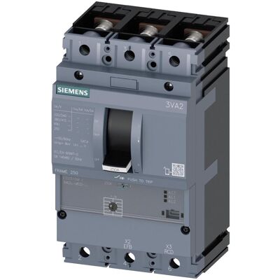 Siemens - 3VA2220-7MS32-0AA0 - 3VA2 IEC Frame 250 - IP40 - Leistungsschutzschalter Siemens - 3VA2220-7MS32-0AA0 - 3VA2 IEC Frame 250 - IP40 - Leistungsschutzschalter