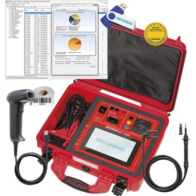 Benning, Multimeter, ST 755+ Set (CAT II 300V, Hand-Multimeter) Benning, Multimeter, ST 755+ Set (CAT II 300V, Hand-Multimeter)