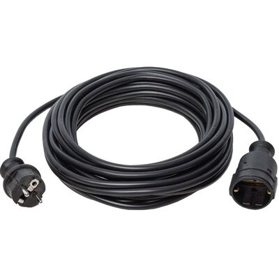 Weingartner, Verlängerungskabel, Schutzkontaktverlängerung ( 4000873694 ) 16 A 230 V 3 x 1,5 mm² schwarz IP20 (10 m) Weingartner, Verlängerungskabel, Schutzkontaktverlängerung ( 4000873694 ) 16 A 230 V 3 x 1,5 mm² schwarz IP20 (10 m)