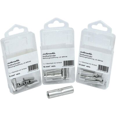 Intercable, Kabelverbindung, Stossverbinder ICR6VSB10 6qmm m.Mittenanschlag SB-Boxen Inh.:10S Intercable, Kabelverbindung, Stossverbinder ICR6VSB10 6qmm m.Mittenanschlag SB-Boxen Inh.:10S