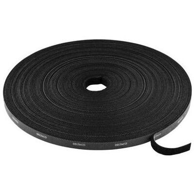 Deltaco Kabelbinder, CM1025S cable tie Hook & loop cable tie Velcro Black 1 pc(s) (Klettkabelbinder, 1 Stk.) Deltaco Kabelbinder, CM1025S cable tie Hook & loop cable tie Velcro Black 1 pc(s) (Klettkabelbinder, 1 Stk.)
