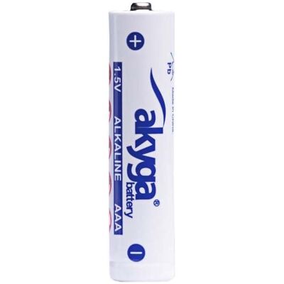 Akyga AAA LR03 Mignon (AA)-Batterie Alkali-Mangan 1300 mAh 1.5 V 4 St. (4 Stk., AAA, 1300 mAh), Batterien + Akkus Akyga AAA LR03 Mignon (AA)-Batterie Alkali-Mangan 1300 mAh 1.5 V 4 St. (4 Stk., AAA, 1300 mAh), Batterien + Akkus