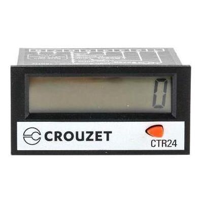 Crouzet, Energiemessgerät, CTR24 Counter, 8 Digit, 30 V dc, 260 V ac Crouzet, Energiemessgerät, CTR24 Counter, 8 Digit, 30 V dc, 260 V ac