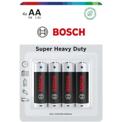 Camelion Bosch Batterie 4 Stück AA Super Heavy Duty R6shd4b/00 (4 Stk., AA), Batterien + Akkus Camelion Bosch Batterie 4 Stück AA Super Heavy Duty R6shd4b/00 (4 Stk., AA), Batterien + Akkus
