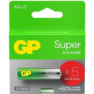 GP Batteries - GP B01215 - LR6 (AA) - Alkaline Batterie GP Batteries - GP B01215 - LR6 (AA) - Alkaline Batterie
