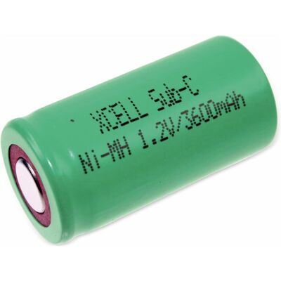 XCell ni-mh einzelzelle 1,2 volt 3600 mah (1 Stk., NiMH 1234, 3600 mAh), Batterien + Akkus XCell ni-mh einzelzelle 1,2 volt 3600 mah (1 Stk., NiMH 1234, 3600 mAh), Batterien + Akkus