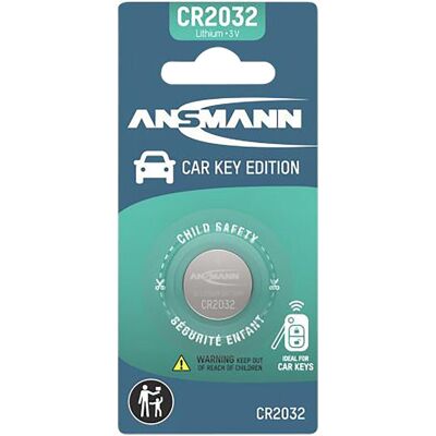 Ansmann CR2032 - Car key Lithium Knopfzelle (1 Stk., CR2032), Batterien + Akkus Ansmann CR2032 - Car key Lithium Knopfzelle (1 Stk., CR2032), Batterien + Akkus