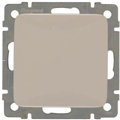 Legrand CREO Blindabd. MW 776078 21, Schalter + Taster, Weiss Legrand CREO Blindabd. MW 776078 21, Schalter + Taster, Weiss