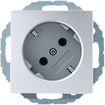 Jung A520-45KIAL Aluminium Schuko-Steckdose 45° - Steckdose Jung A520-45KIAL Aluminium Schuko-Steckdose 45° - Steckdose