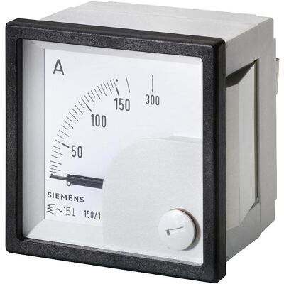 Siemens Amperemeter Drehspule 0-400A 1Kl AC EB 3NJ6900-4HJ21, Schalter + Taster, Mehrfarbig Siemens Amperemeter Drehspule 0-400A 1Kl AC EB 3NJ6900-4HJ21, Schalter + Taster, Mehrfarbig