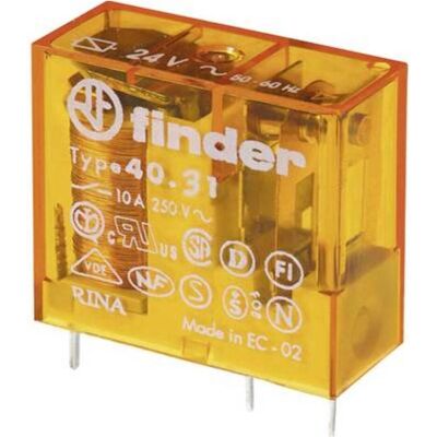 Finder Relais Serie 40.31 230VAC 10A, Relais Finder Relais Serie 40.31 230VAC 10A, Relais