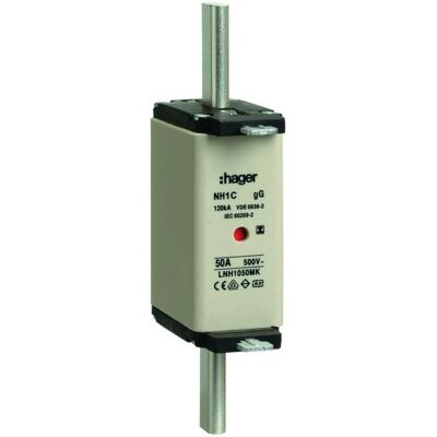 Hager, Sicherung, LNH1050MK (50 A) Hager, Sicherung, LNH1050MK (50 A)