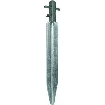 Dehn 634145 Erdungsspieà Profilstahl/tZn L450mm m. Schraube u. Flügelmutter M8, Elektronikzubehör + Gehäuse, Silber Dehn 634145 Erdungsspieà Profilstahl/tZn L450mm m. Schraube u. Flügelmutter M8, Elektronikzubehör + Gehäuse, Silber