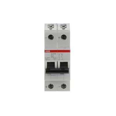 ABB, Schutzschalter, LS S202M-C1UC Sicherungsautomat C-Char., 10kA, 1A, 2P LS S202M-C1UC ABB, Schutzschalter, LS S202M-C1UC Sicherungsautomat C-Char., 10kA, 1A, 2P LS S202M-C1UC