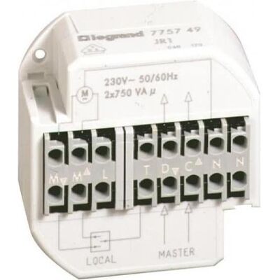 Legrand PRO21 Jalousie-31 775749 Relais UP 230V 50/60HZ, Relais Legrand PRO21 Jalousie-31 775749 Relais UP 230V 50/60HZ, Relais