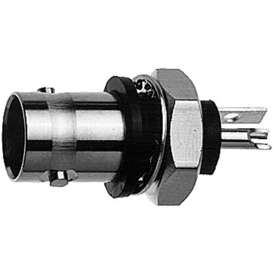 Telegärtner BNC-Einbaubuchse, isoliert 50 Ohm, mit Isolierflansch schwarz, Z01, Elektronikkabel + Stecker, Schwarz Telegärtner BNC-Einbaubuchse, isoliert 50 Ohm, mit Isolierflansch schwarz, Z01, Elektronikkabel + Stecker, Schwarz