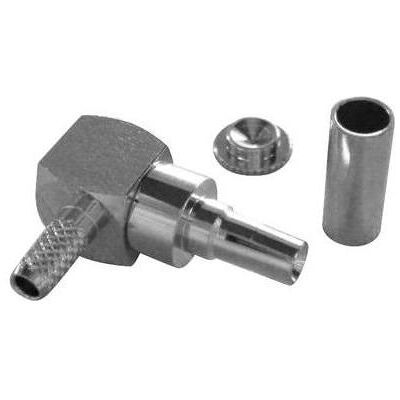 Varia CRC9-Winkelstecker für RG174 Kabel, Crimp Version, Elektronikkabel + Stecker Varia CRC9-Winkelstecker für RG174 Kabel, Crimp Version, Elektronikkabel + Stecker