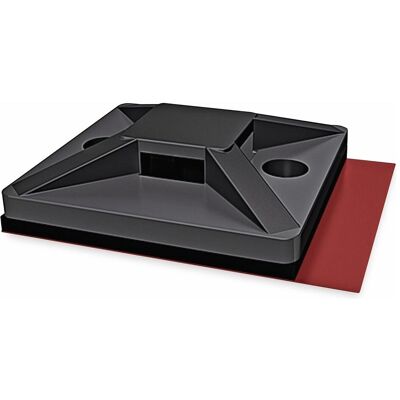 HellermannTyton, Kabelbinder, Befestigungssockel, 19,0 x 19,0 mm, schwarz (Befestigungsschlaufen, 19 mm, 100 Stk.) HellermannTyton, Kabelbinder, Befestigungssockel, 19,0 x 19,0 mm, schwarz (Befestigungsschlaufen, 19 mm, 100 Stk.)