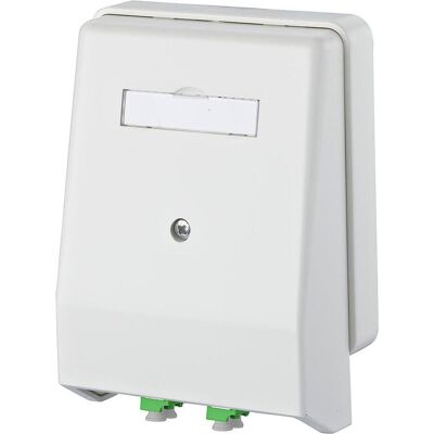 Metz Steckdose, Connect OpDAT 4 AP 2xLC-D APC OS2 (Keramik) reinweiss 1501127602-E Metz Steckdose, Connect OpDAT 4 AP 2xLC-D APC OS2 (Keramik) reinweiss 1501127602-E
