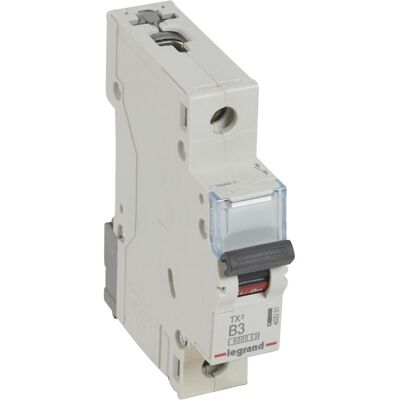 Legrand, Schutzschalter, grandinės pertraukiklis 1P B 3A 6 kA AC S301 TX3 (403351) Legrand, Schutzschalter, grandinės pertraukiklis 1P B 3A 6 kA AC S301 TX3 (403351)