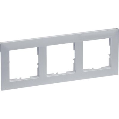 Legrand, Zubehör Schalterprogramm, 3F.RAHMEN ALUMINIUM LACKIERT / LEGRAN 765273 SEANO 765273 Legrand, Zubehör Schalterprogramm, 3F.RAHMEN ALUMINIUM LACKIERT / LEGRAN 765273 SEANO 765273