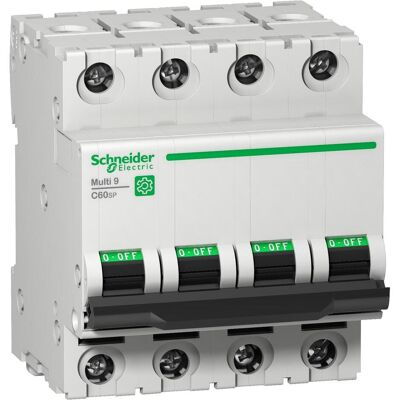 Schneider Electric, Schutzschalter, M9F21425 M9 C60SP 4P 25A B UL1077 LS-Schalter Schneider Electric, Schutzschalter, M9F21425 M9 C60SP 4P 25A B UL1077 LS-Schalter