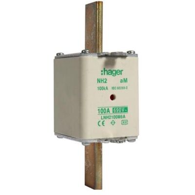 Hager, Sicherung, LNH2100M6A (100 A) Hager, Sicherung, LNH2100M6A (100 A)