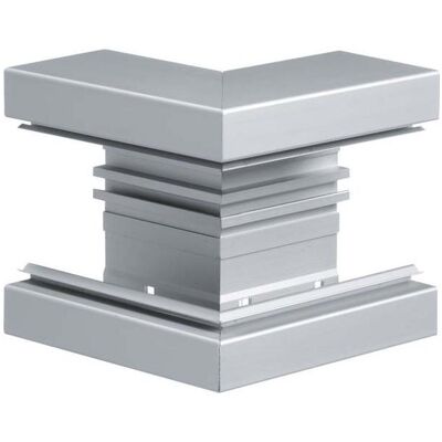 Hager, Leitungsführung, TEH BRA651303ELN AuÃeneck,BRA65130,Alu,naturelox (6.80 cm) Hager, Leitungsführung, TEH BRA651303ELN AuÃeneck,BRA65130,Alu,naturelox (6.80 cm)