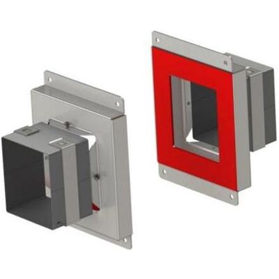 Legrand LEG CM250230 Wandflansch für Kabelschott EZD44T, 1 fach, rechteckig, Elektronikzubehör + Gehäuse, Silber Legrand LEG CM250230 Wandflansch für Kabelschott EZD44T, 1 fach, rechteckig, Elektronikzubehör + Gehäuse, Silber