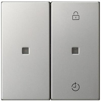 Gira 5493600 eNet Funk, Schalter + Taster, Silber Gira 5493600 eNet Funk, Schalter + Taster, Silber