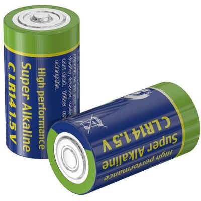 Gembird EG-BA-LR14-01 Haushaltsbatterie Einwegbatterie Alkali (1 Stk., C, 7500 mAh), Batterien + Akkus Gembird EG-BA-LR14-01 Haushaltsbatterie Einwegbatterie Alkali (1 Stk., C, 7500 mAh), Batterien + Akkus