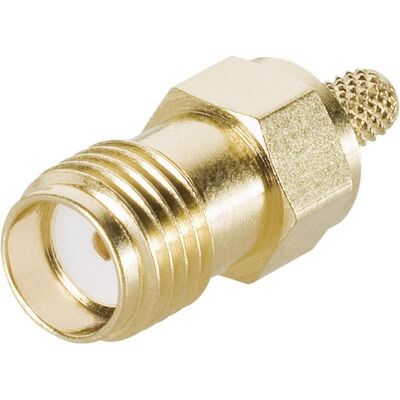 Telegärtner SMA-Kabelbuchse Crimp G07 C0703, G07 (RG-316/U), Gold (Standard), Elektronikkabel + Stecker, Silber Telegärtner SMA-Kabelbuchse Crimp G07 C0703, G07 (RG-316/U), Gold (Standard), Elektronikkabel + Stecker, Silber